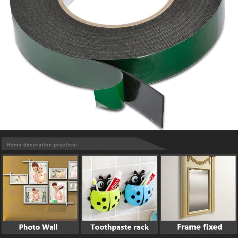 5pcs Waterproof Double Sided Foam Tape for Car Decoration Plate Fixing