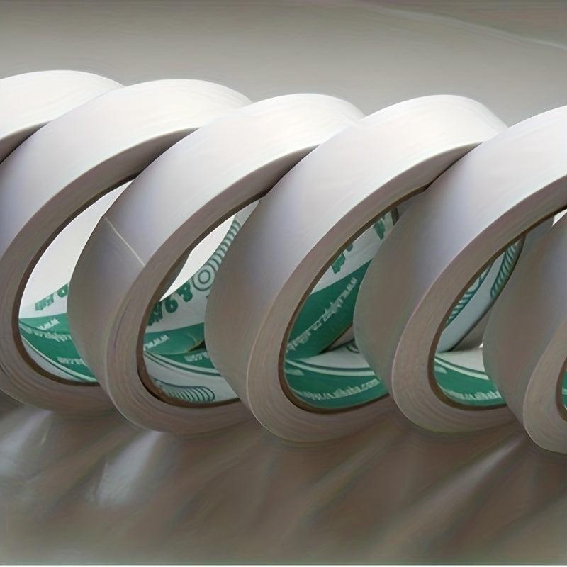 5pcs Strong Double-sided Tape 12m x 15mm Transparent Adhesive Cotton Paper