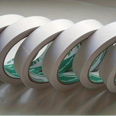 5pcs Strong Double-sided Tape 12m x 15mm Transparent Adhesive Cotton Paper