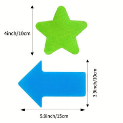 18pcs 9 Colors Carpet Markers Spot Markers Sitting Dots Classroom