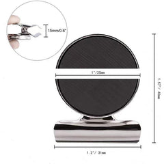 10pcs Magnetic Clips for Fridge Whiteboard Locker Office Display