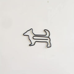50pcs Mixed Dog Shaped Paper Clips in Cute Plastic Box
