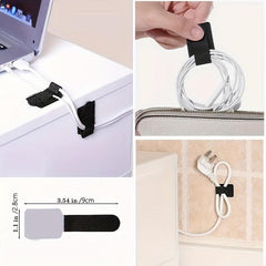 192pcs Cord Management Organizer Kit - Cable Sleeve, Clips, Ties
