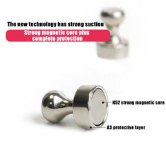 10pcs Strong Magnetic Pushpin Teaching Refrigerator Sticker Pin Magnetic Fixer