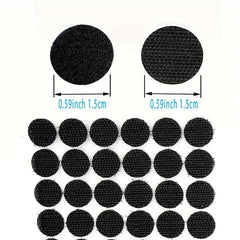 200pcs 0.59 Self Adhesive Dots Classroom Hook & Loop Tape Sticky Back