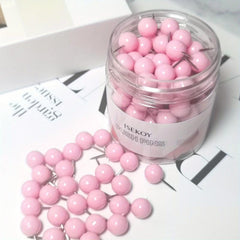 100pcs Pink Round Head Push Pins Map Thumb Tacks