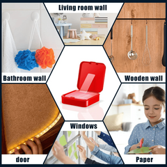5 Boxes Reusable Double Sided Tape Transparent Nano Glue