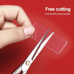 5 Boxes Reusable Double Sided Tape Transparent Nano Glue