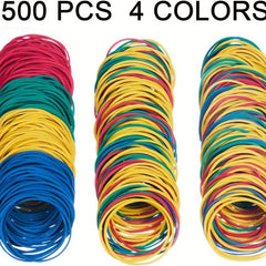 Rubber Band Rubber Ring 500pcs 4 Colors