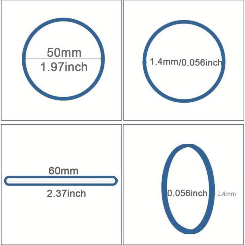 Rubber Band Rubber Ring 500pcs 4 Colors