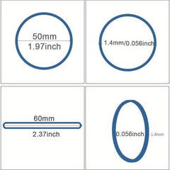 Rubber Band Rubber Ring 500pcs 4 Colors