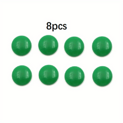 8pcs 30mm Whiteboard Magnets Plastic Mushroom Magnets Multicolor Office Supplies