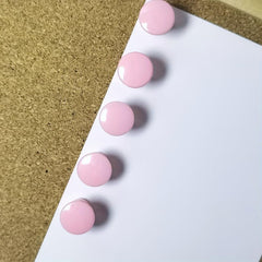 30pcs Pink Large Push Pins for Cork Board Jumbo Push Pin for Wall