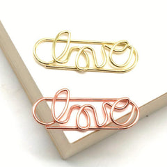 20pcs Creative Shape Paper Clips Special Shaped Paper Clips