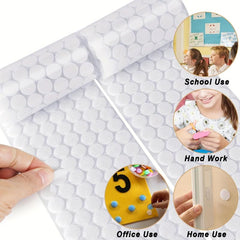 200pcs Self Adhesive Dots 0.79in Hook & Loop Fastener