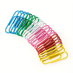 12pcs 100mm Big Paper Clips Sky Clip Bookmark Metal Office Accessories