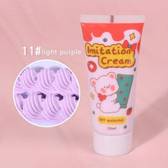 50ml DIY Simulation Cream Glue for Mobile Phone Shell Hairpin - Jelly Glue