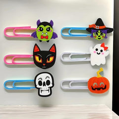 4pcs Halloween Paperclip Bookmarks Back To School Supplies Holiday