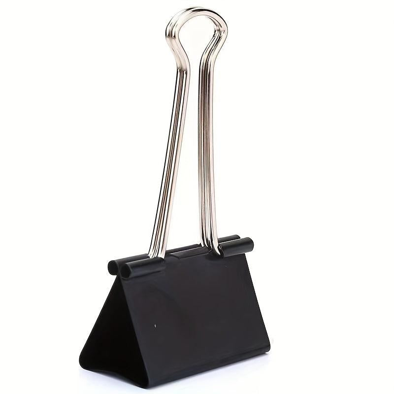 24pcs 19mm Dovetail Small Clip Binder Office Stationery Book Clip Iron Bill Clip