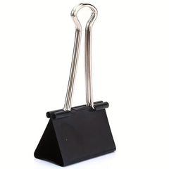 24pcs 19mm Dovetail Small Clip Binder Office Stationery Book Clip Iron Bill Clip