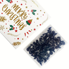 100pcs Plastic Thumb Tacks for Wall Organization