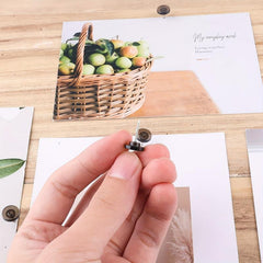 100pcs Plastic Thumb Tacks for Wall Organization