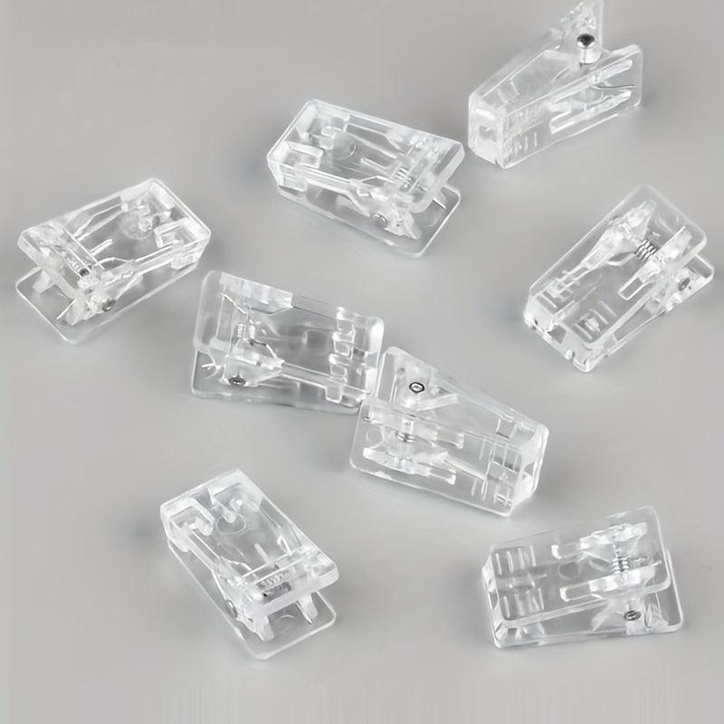 Mini Transparent Thickened Document Holder Clip