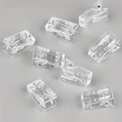 Mini Transparent Thickened Document Holder Clip