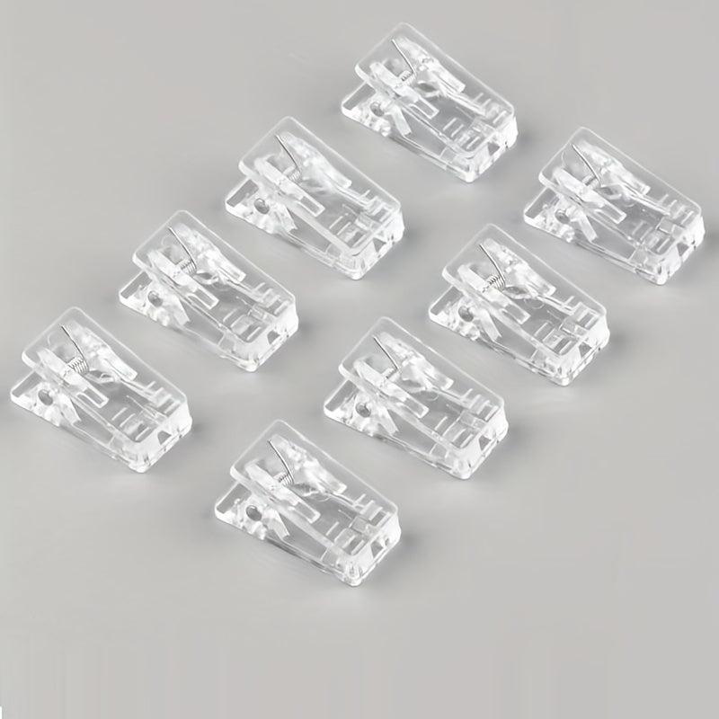 Mini Transparent Thickened Document Holder Clip