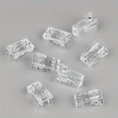 Mini Transparent Thickened Document Holder Clip