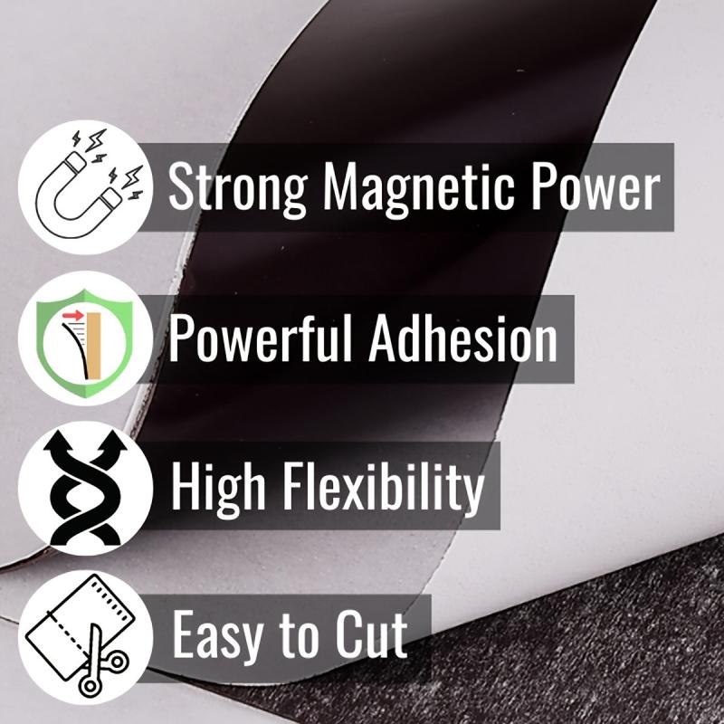 Adhesive Magnetic Sheets 8x10 2mm with Backing