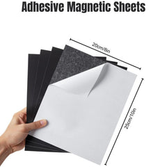 Adhesive Magnetic Sheets 8x10 2mm with Backing