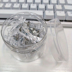 30pcs Creative Clip Thumbtacks Plastic Clip for DIY Projects