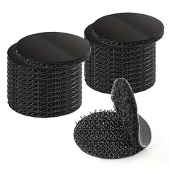 40pcs Adhesive Dots 2.54cm Circle Double Sided Sticky Back Hook And Loop