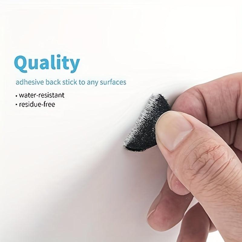 40pcs Adhesive Dots 2.54cm Circle Double Sided Sticky Back Hook And Loop
