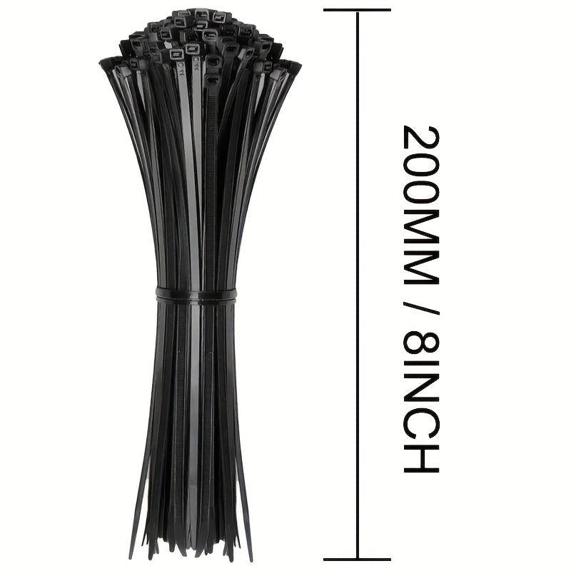 1000pcs Zip Ties Cable Wire Tie Plastic Wire Cord Straps