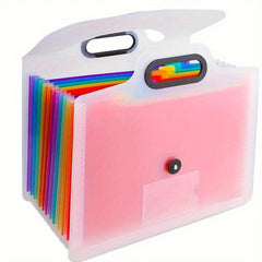 Portable 13 Pockets Expanding File Folder A4 Organizer