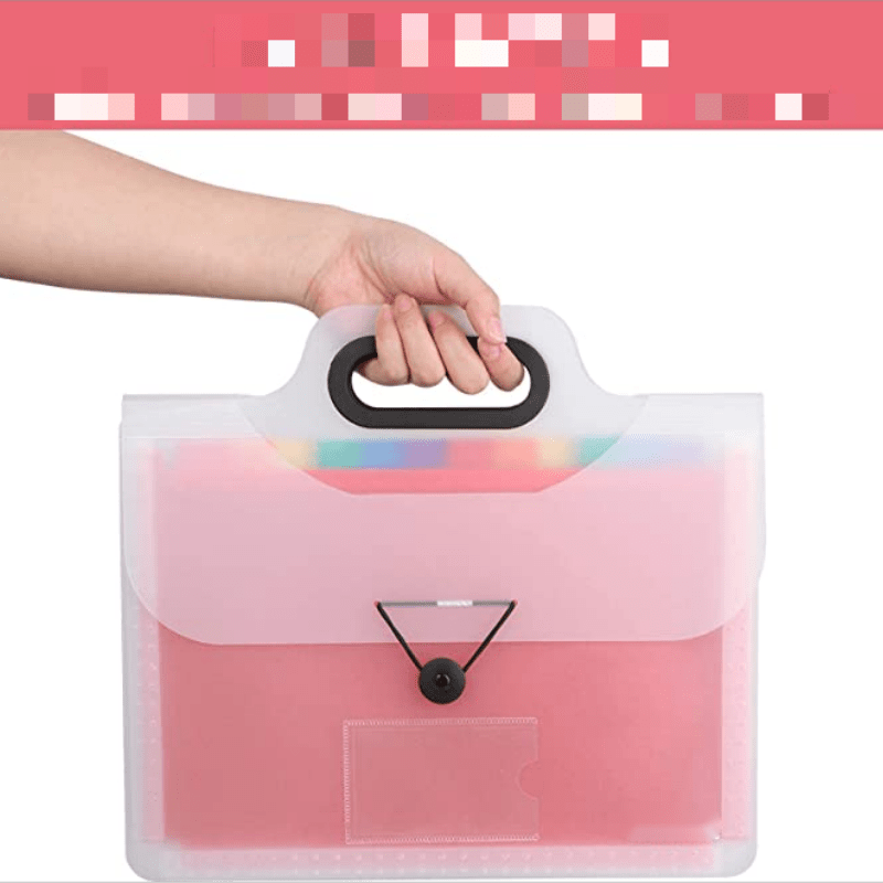 Portable 13 Pockets Expanding File Folder A4 Organizer
