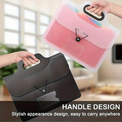 Portable 13 Pockets Expanding File Folder A4 Organizer