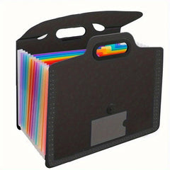 Portable 13 Pockets Expanding File Folder A4 Organizer