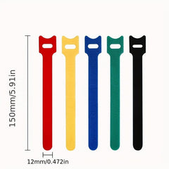 30 Pcs Combo Pack Data Cable Storage Magic Patch Tie