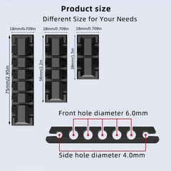 Silicone Cable Organizer Cord Holder Wire Organizer USB Cable Management