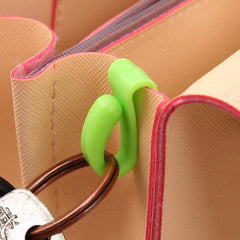 6pcs Anti Lost Bag Hook Key Clips Holder Portable Bag Clips