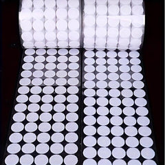 Self Adhesive Hook & Loop Dots 102pairs 15mm 100pairs 20mm Diameter