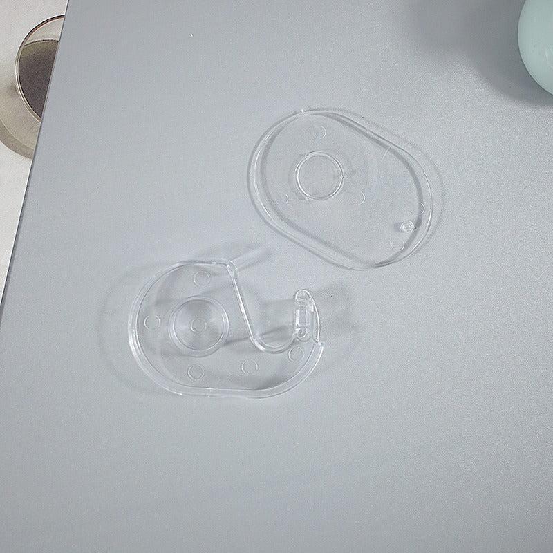 3pcs Mini Transparent Tape Dispenser
