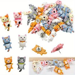Cat Push Pins Decorative Thumb Tacks For Cork Board Wall Photo Map Pin