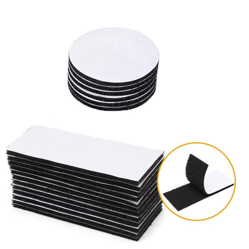 20pcs Adhesive Shackle Strips Double Sided Interlocking Straps