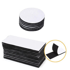 20pcs Adhesive Shackle Strips Double Sided Interlocking Straps
