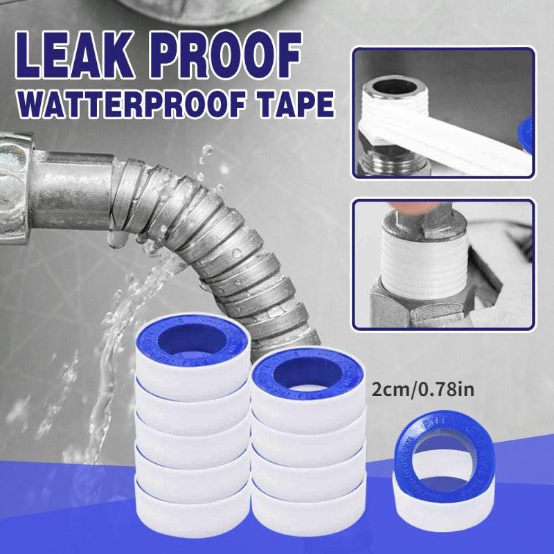 100pcs Faucet Sealing Thread Tape PTFE Roll Plumbing Plumber Fitting
