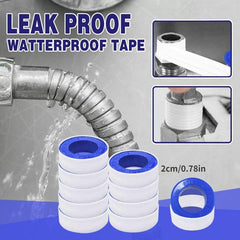 100pcs Faucet Sealing Thread Tape PTFE Roll Plumbing Plumber Fitting